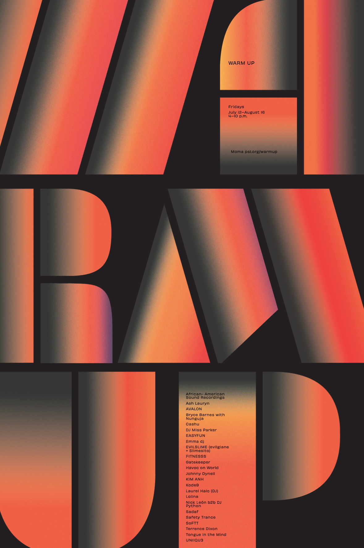 warm up — detail 3